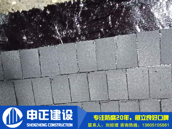 150米煙囪內壁貼陶瓷?；u
